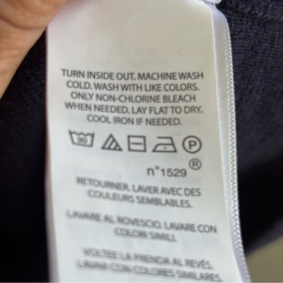 RLX Ralph Lauren Men’s Medium Blue 1/4 Zip Wool Blend Sweater Outdoor Pullover - Picture 9 of 12